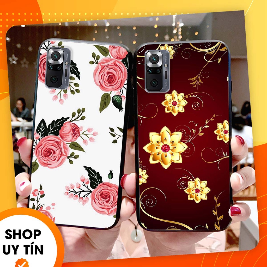 Ốp lưng Xiaomi REDMI NOTE 10 PRO in hình hoa xinh xắn, hiện đại , thời trang ,phong cách