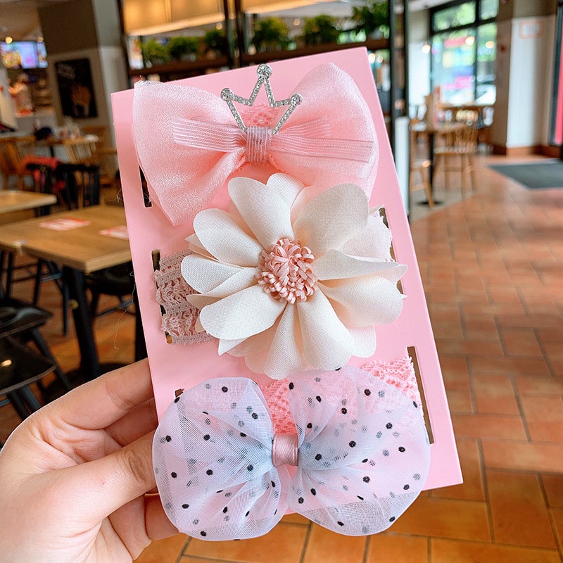 Set 3 Băng Đô Vương Miện Công Chúa Dành Cho Bé Gái