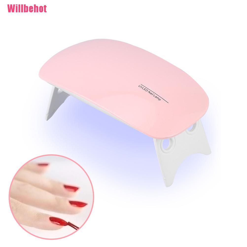 [Hàng mới về] Đèn led UV sấy khô sơn móng tay kèm dây cáp usb