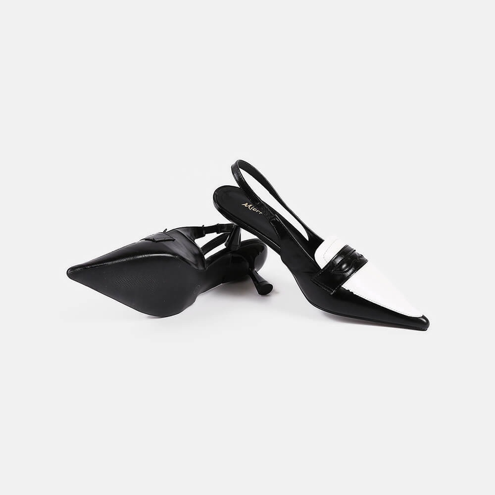Giày Bệt Mũi Nhọn Quai Sau Mẫu Mới Miorr MG232-5