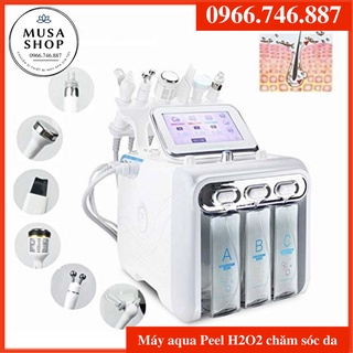 Máy chăm sóc da aqua h202 6 chức năng spa 0966746887