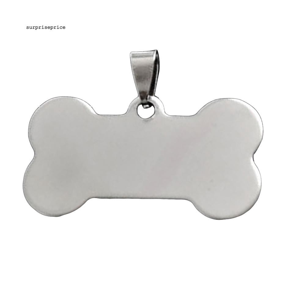 Thẻ tên bằng thép không gỉ khắc tên cho thú cưng