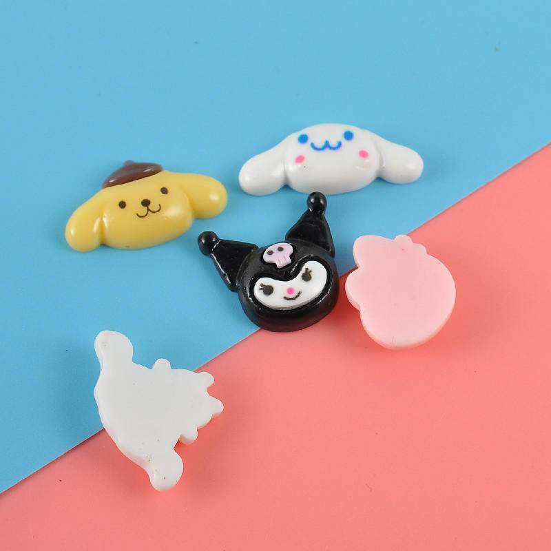 Phụ Kiện Mặt Charm Hình Cinnamoroll Hoạt Hình Dùng Trang Trí Giày/Giày DIY