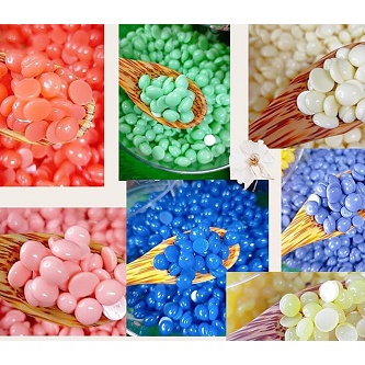 Trọn bộ dụng cụ wax lông tại nhà (Tặng 5 que lấy sáp) &quot;Nồi nấu sáp + 100g sáp + mỡ trăn&quot;