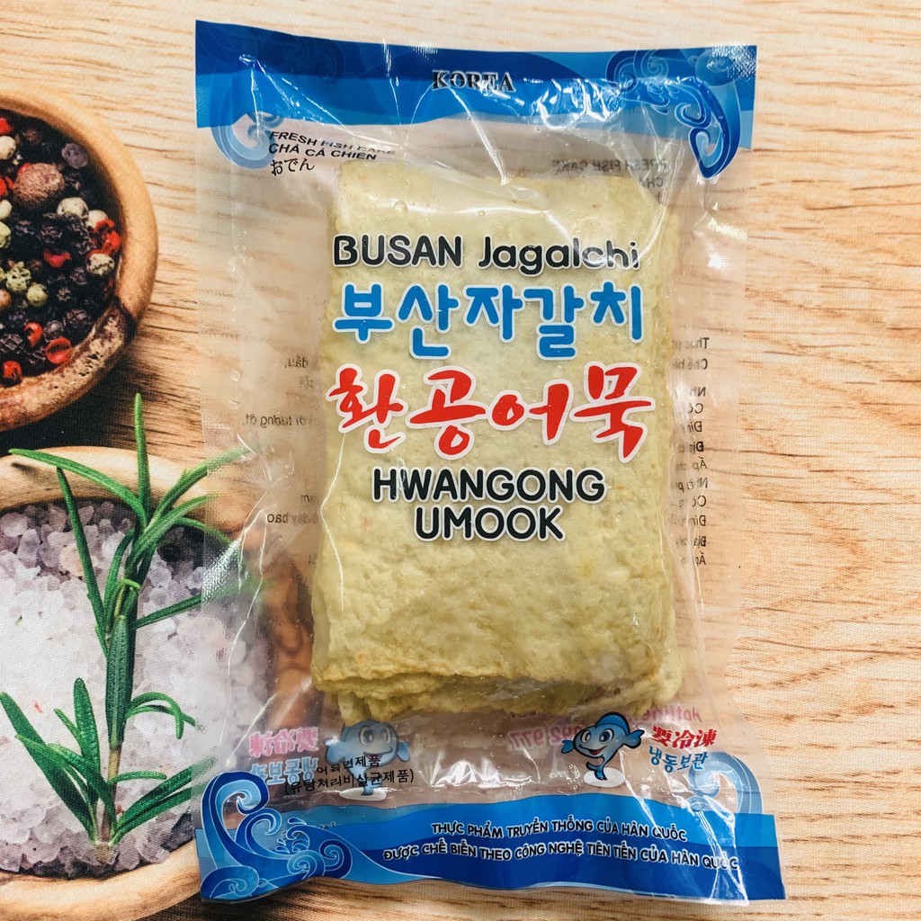 CHẢ CÁ HÀN QUỐC GÓI 450GR