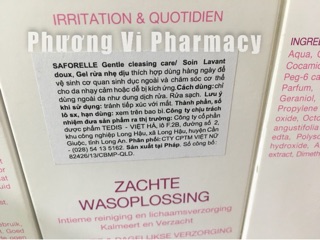 Dung dịch vệ sinh phụ nữ Saforelle