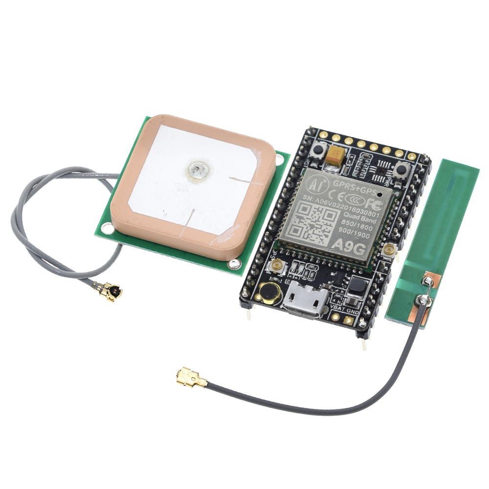 Bảng Mạch Phát Triển GPRS GSM A9G Pudding / GPRS GSM + GPS A9G SMS Cho Đồng Hồ Thông Minh AT FZ3022 FZ3023