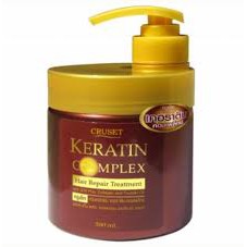 Kem Ủ Cruset Keratin Complex - Gold Crystal 500g kèm hộp 40ml