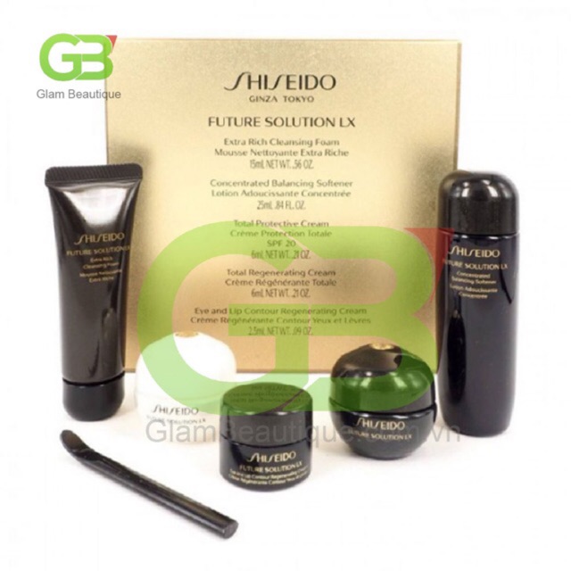 Bộ sản phẩm cao cấp Shiseido Future Solution Lx 5 món