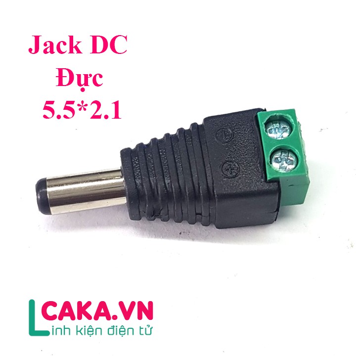 Jack DC Đực Nối Nguồn 5.5*2.1