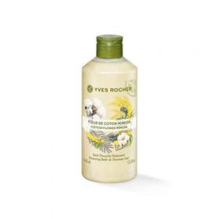 {Yves Rocher} - Gel tắm Yves Rocher COTTON FLOWER MIMOSA 400ML hương thơm dịu nhẹ