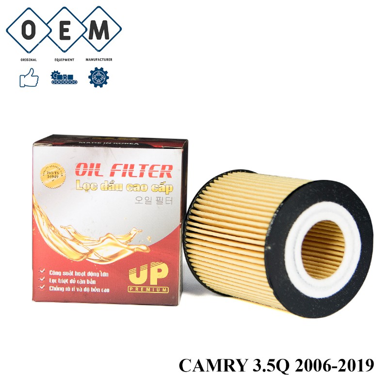 Lọc dầu động cơ xe ô tô TOYOTA CAMRY 3.5Q đời 2006-2019