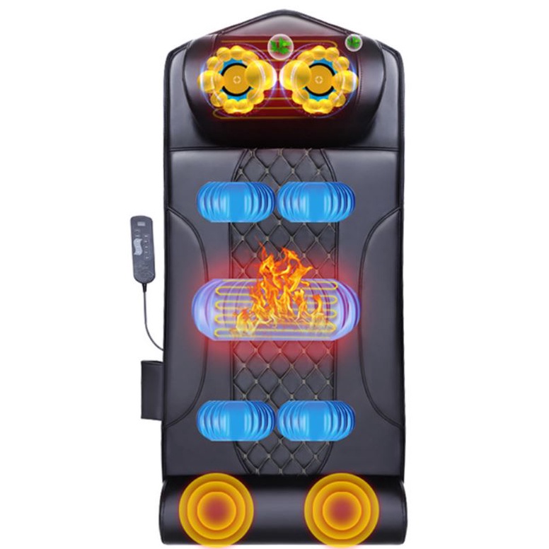 Nệm massage toàn thân, Đệm Massa Xoa Bóp Hồng Ngoại  Beame BMN92