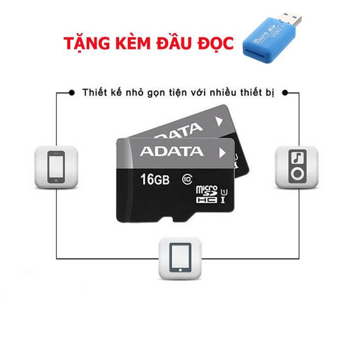 Thiết Bị Lưu Trữ Dữ Liệu - Thẻ Nhớ Chuyên Dụng SDHC Micro Dung Lượng 16GB