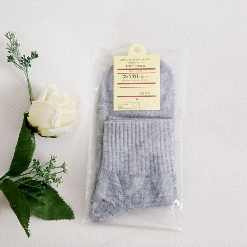 Vớ Cotton Thể Thao Khử Mùi Thấm Hút Mồ Hôi Màu Trơn Kiểu Dáng Thể Thao Q3O8