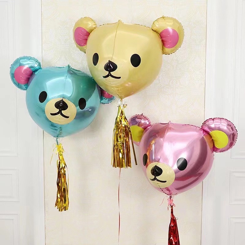 Bong Bóng Gấu 3D Trang Trí Sinh Nhật Ngộ Nghĩnh - Yori Party