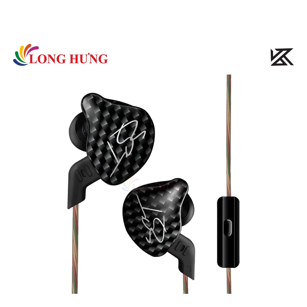 Tai nghe có dây có mic KZ ZST - Hàng chính hãng - Driver 10mm Dynamic, có hô trợ mic thoại, thiết kế nổi bật