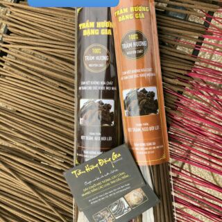 Nhang Trầm Hương sạch tép 100g ( nhãn nâu, thơm nhẹ)