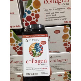[HÀNG MỸ] VIÊN UỐNG COLLAGEN C YOUTHEORY TYPE 123