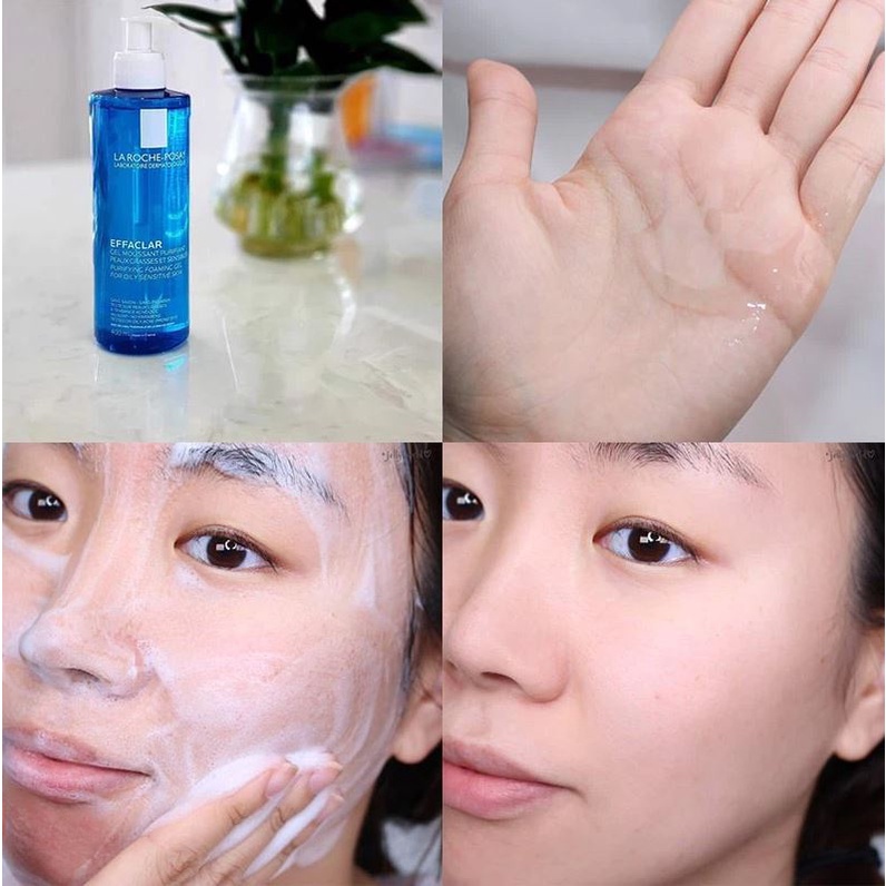 Sữa Rửa Mặt La Roche Posay 400ml Cho Da Dầu Mụn, Nhạy Cảm