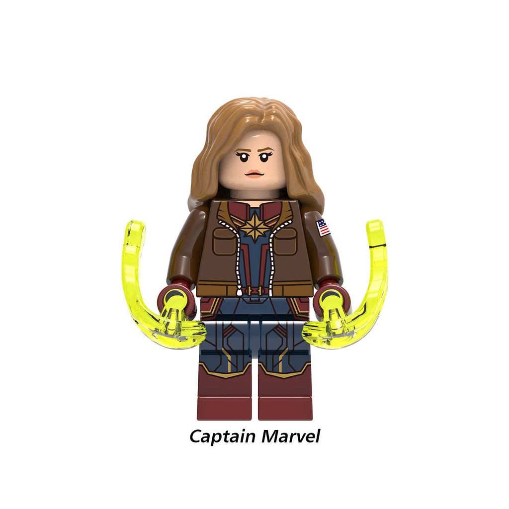 Đồ chơi lắp ráp nhân vật minifigures Captain Marvel X1251