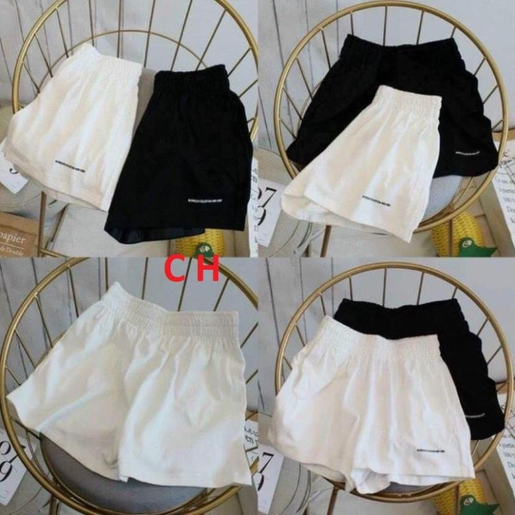 quần đùi nữ mặc mùa hè chữ nhỏ chất cotton mềm mịn mát, giá siêu rẻ, sỉ lẻ free size form &lt;50kg xuongmayconghuong