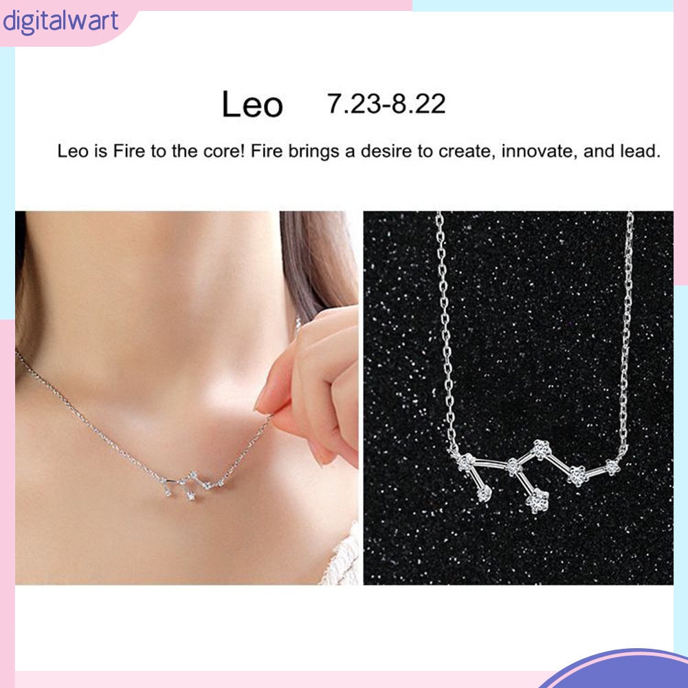 Dây Chuyền Mặt Chòm Sao Thiên Văn Đính Đá Thời Trang