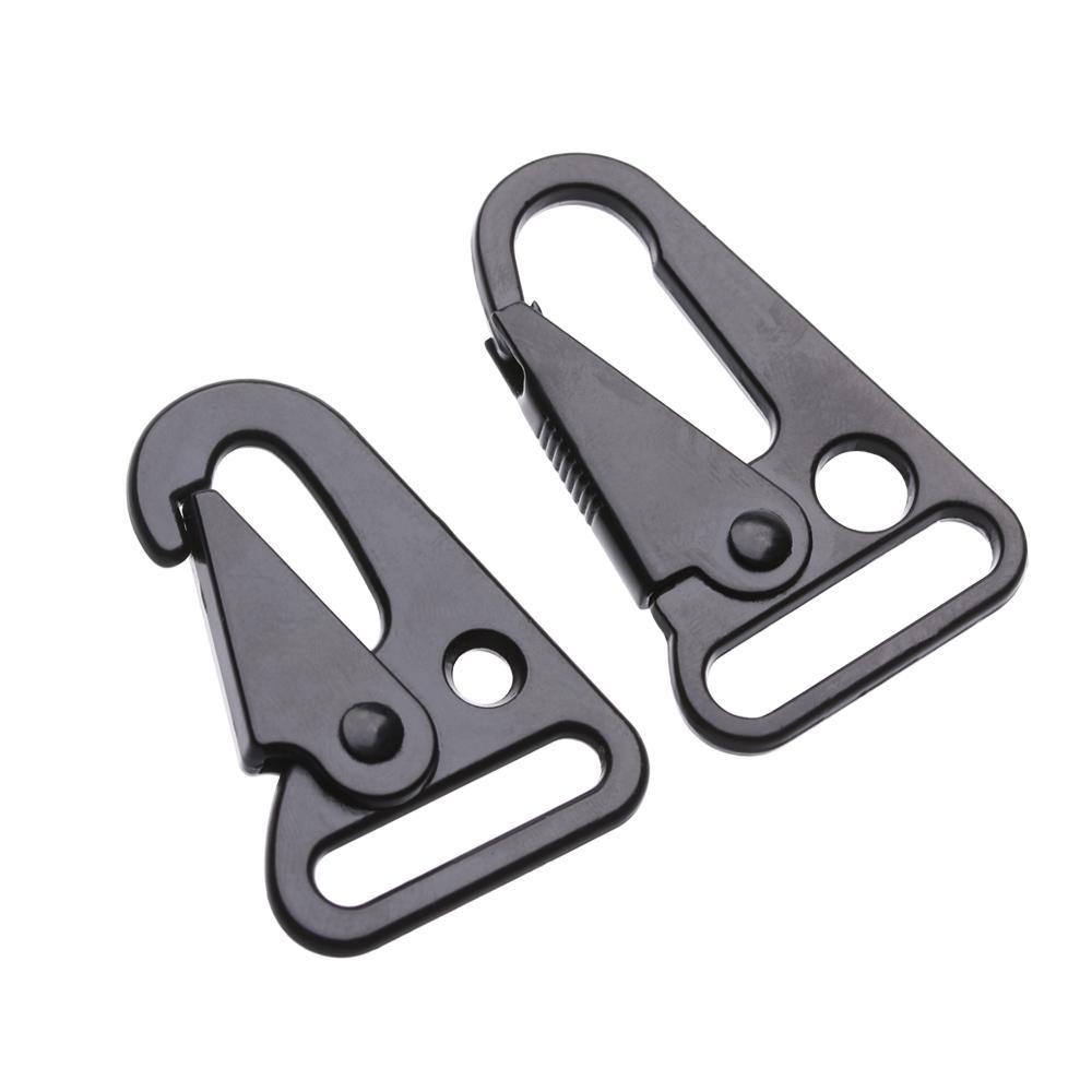 Set 1 / 2 / 5 Móc Khóa Dây Thắt Lưng Bằng Hợp Kim Kẽm Tiện Dụng Mang Theo Du Lịch Cắm Trại