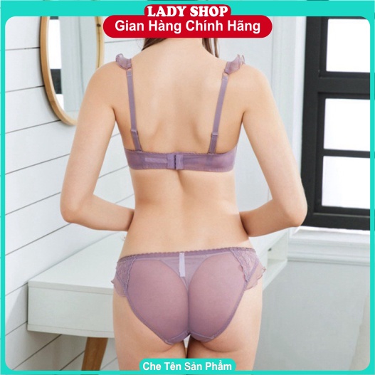 Bộ đồ lót CenKa cao cấp  💥CÓ LÓT XOÀI SIÊU ĐẨY 💥 Ren bèo mút xoài siêu nâng ngực và tạo khe. | BigBuy360 - bigbuy360.vn
