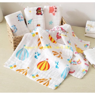  Khăn sữa cho bé Khăn mặt xô 6 lớp cao cấp dày mềm mại cho trẻ sơ sinh 