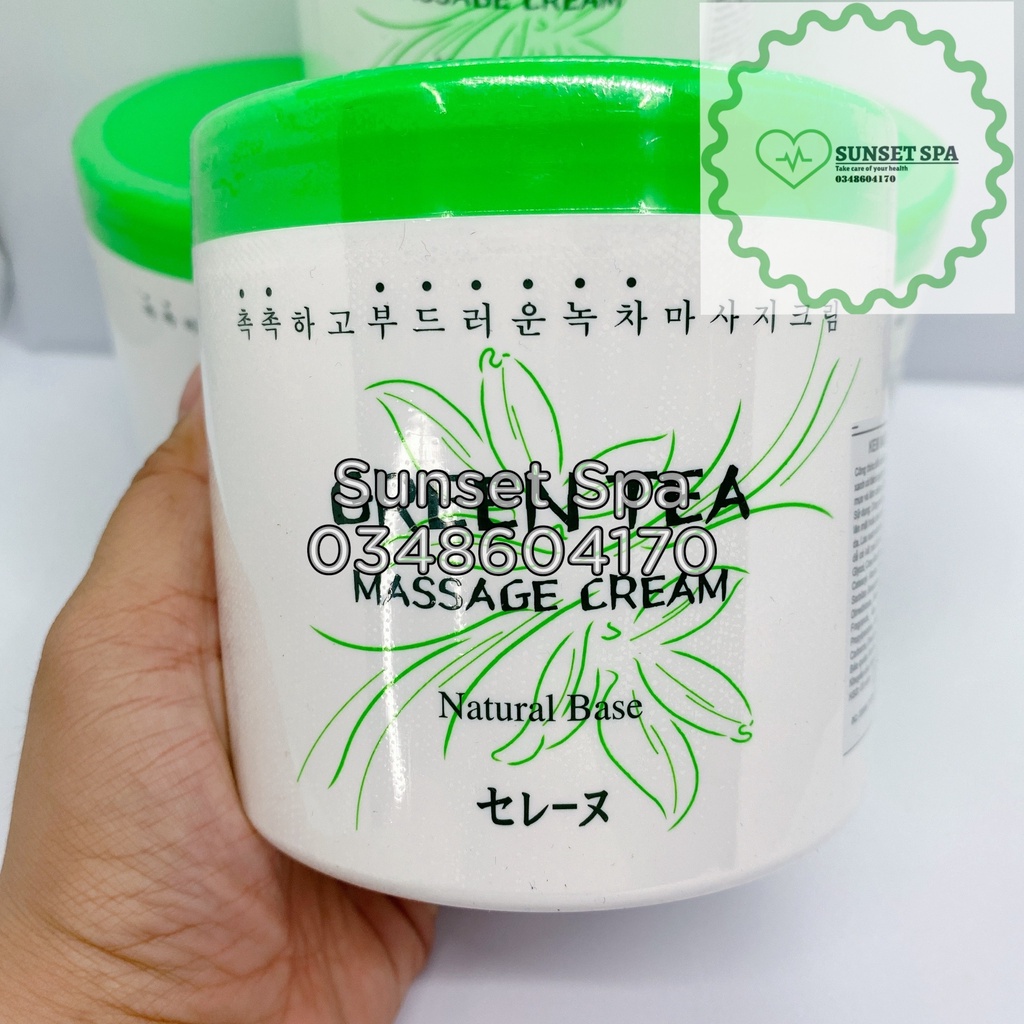 Kem Massage Trà Xanh Chính Hãng Hàn Quốc (Green Tea Massage Cream)