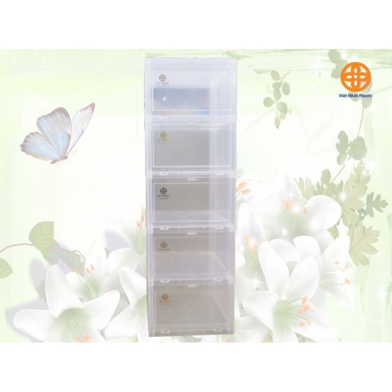 HỘP ĐỰNG GIÀY DÉP VIỆT NHẬT 33 x 24 x 13 cm