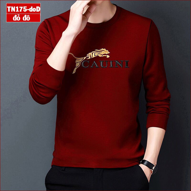 [XÃ KHO] Áo thun nam tay dài CAUINI TN175 vải sợi tre tổng hợp thân thiện với môi trường | BigBuy360 - bigbuy360.vn