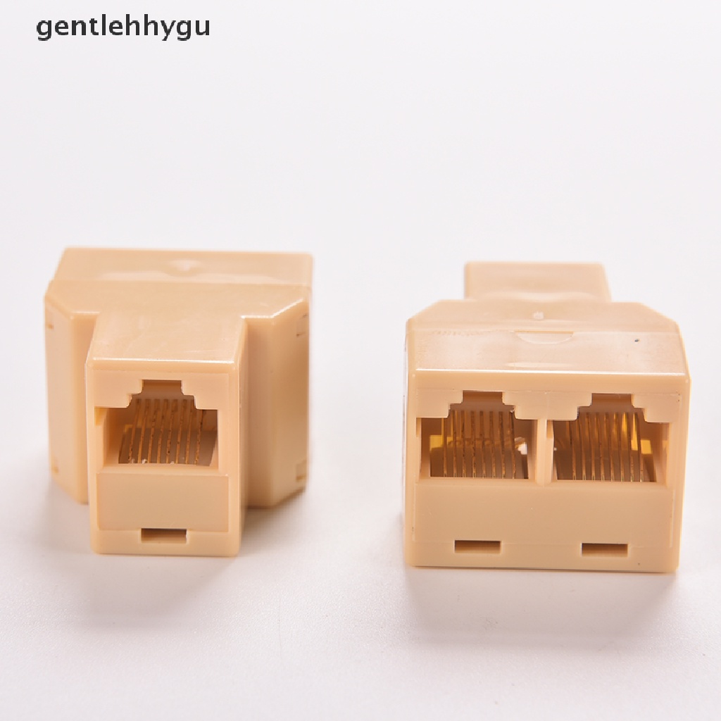 Set 2 Dây Cáp Chia Cổng Mạng LAN 1 Sang 2 DZ517 RJ45 6 Chuyên Dụng