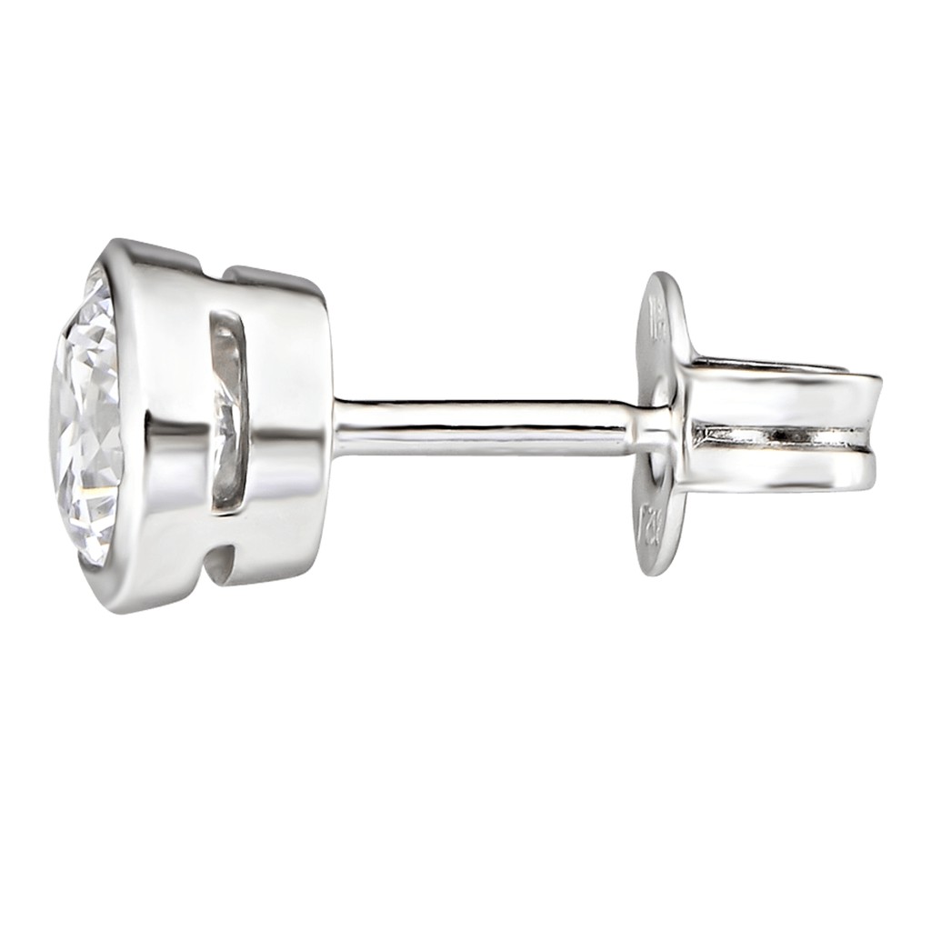 Bông tai Bạc đính đá CZ PNJSilver XM00K000107