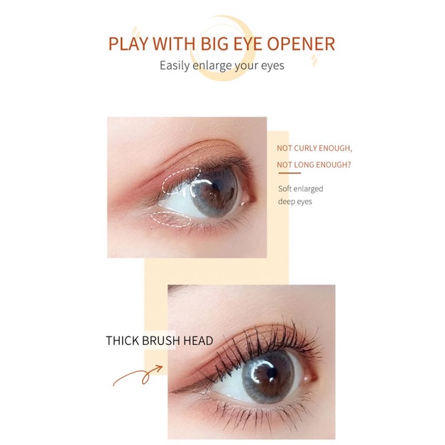 Mascara 4D chống thấm nước không nhòe uốn cong làm dày và dài mi
 | BigBuy360 - bigbuy360.vn