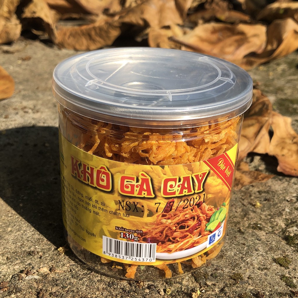 (DATE MỚI) Khô gà lá chanh xé sợi loại ngon, hũ pet 130g | IMINT FOOD - Thế Giới Đồ Ăn Vặt - Khô gà cay | BigBuy360 - bigbuy360.vn