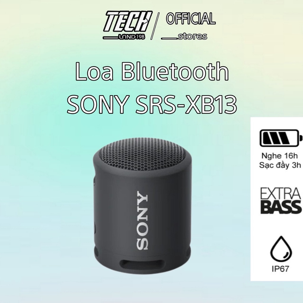 Loa Bluetooth Sony Extra Bass SRS-XB13 - Hàng chính hãng xách tay fullbox