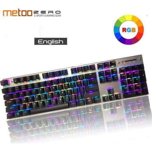 Bàn phím cơ RGB Zero E-Sports X08 Led RGB Fullsize