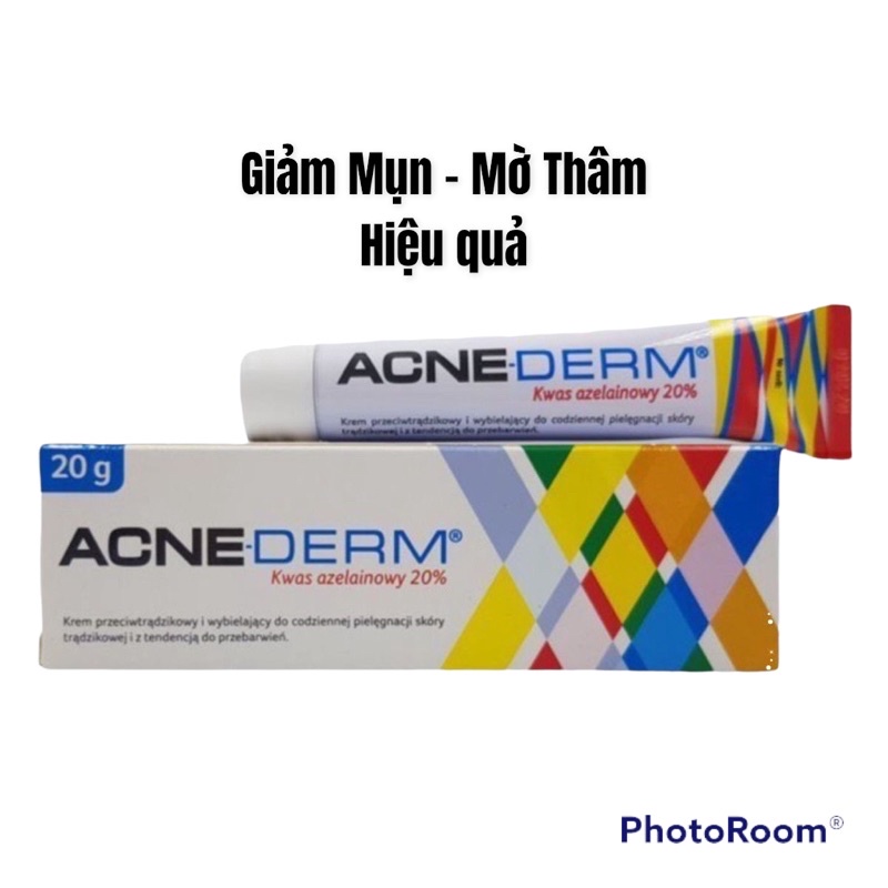 Kem hỗ trợ giảm mụn - Mờ Thâm Acne-Derm