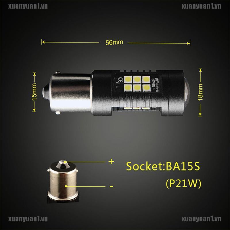 [XUANYUAN1] Bóng Đèn LED Hậu Xe Hơi 1156 BA15S P21W 21SMD