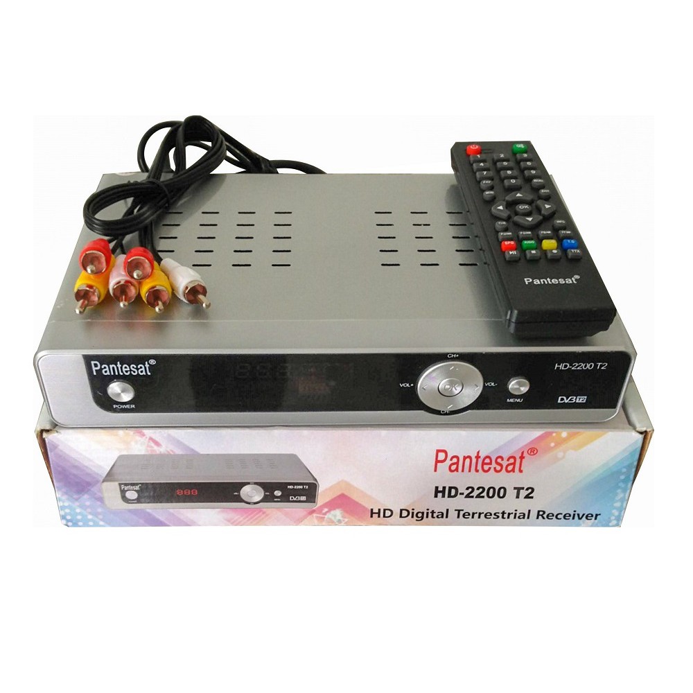 Đầu Thu Truyền Hình Số Mặt Đất DVB-T2 Pantesat HD 2200