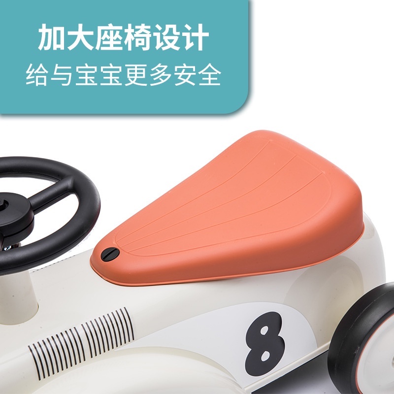 Xe chòi chân oto hàn cho bé có đèn nhạc xe lắc cho bé cao cấp mới nhất BABY FUTURE