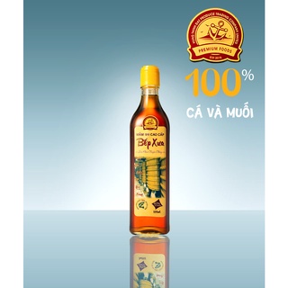 Nước mắm nhĩ bếp xưa 43 độ đạm chai 520ml - đặc sản miền trung