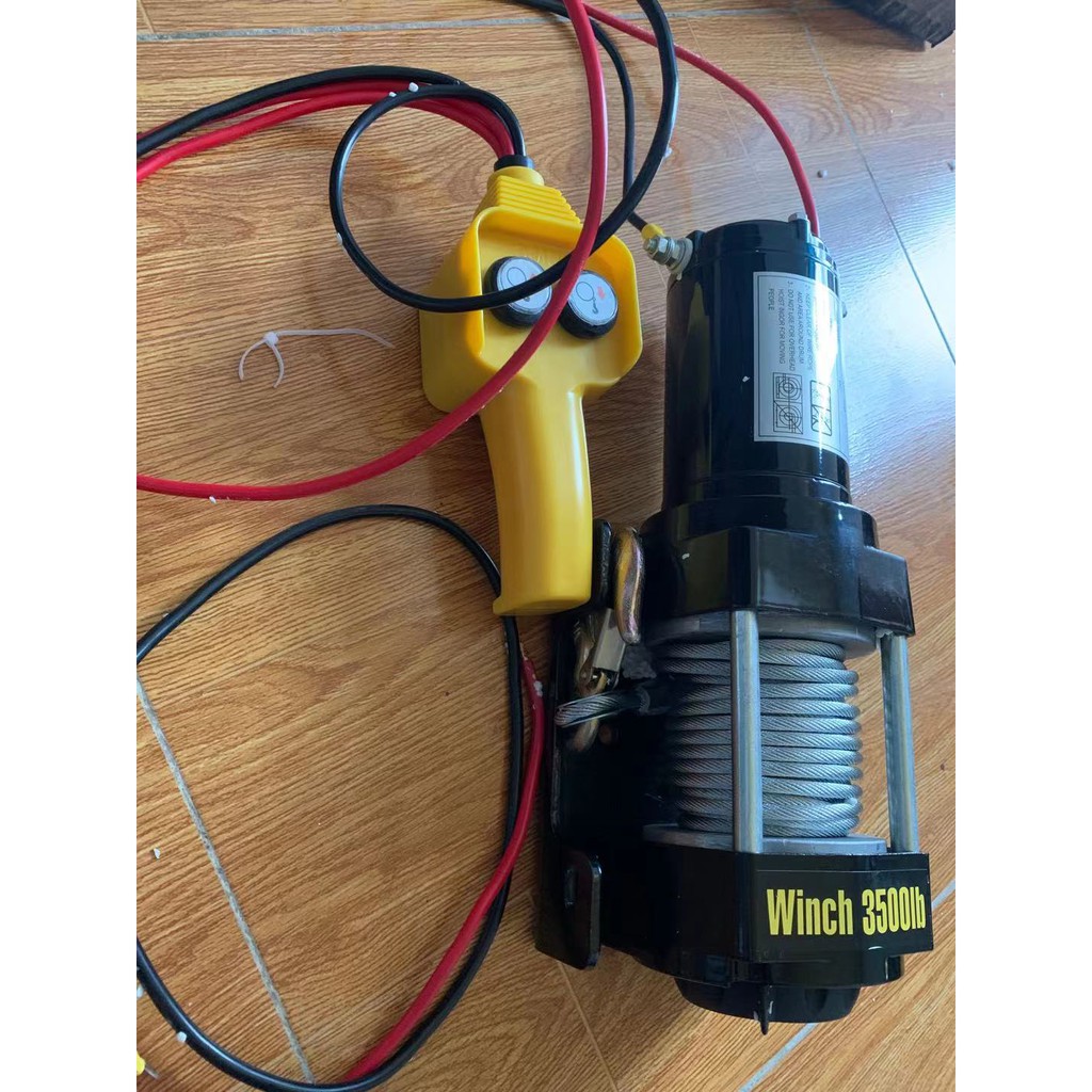 Tời điện 12v ắc quy 3500IBS