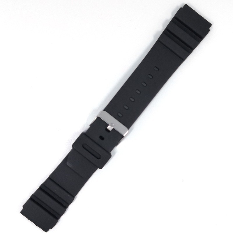 Dây đeo Silicon thay thế có nhiều lỗ cho đồng hồ Casio 18 20 22mm