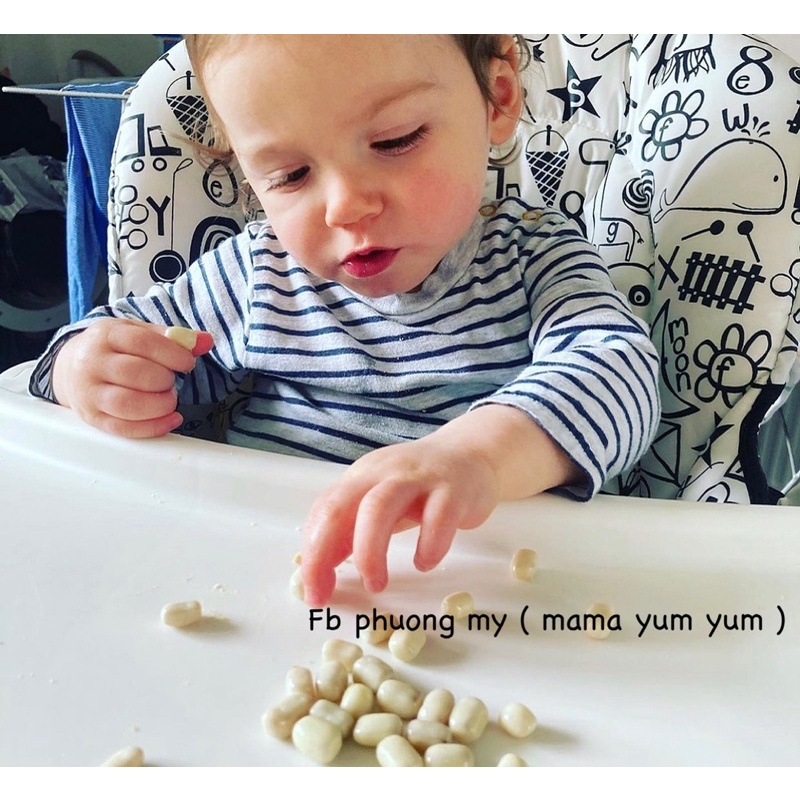 Date 11/23 -4/2024 Sữa chua trái cây khô, nho khô bọc hoa quả dẻo Fruit bowl cho bé 12 tháng ( 12m+ ) của UK, có gói lẻ