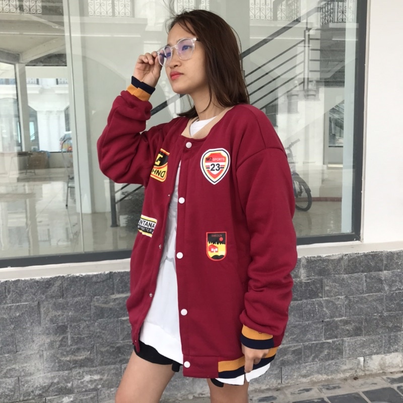 Áo khoác cardigan nam nữ unisex oversize đến 65kg mặc vừa hình in phong cách Hàn Quốc BZ 880