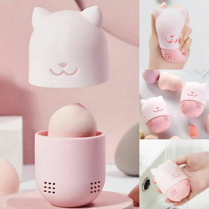 Hộp Đựng Phơi Khô Mút Trang Điểm Tiện Dụng