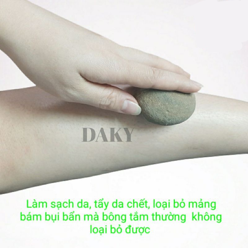 Đá kỳ tắm tự nhiên tẩy tế bào chết đẹp da 100% đá suối